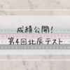 成績公開！第4回北辰テスト