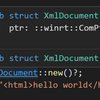 Rust/WinRT を試す (その 2)