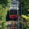 夏の箱根旅b「早雲山駅 cu-mo箱根（クーモ箱根）：箱根登山ケーブルカーと箱根ロープウエイ」