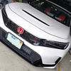 栃木県宇都宮市からご来店！ シビックタイプRのマットブラックホイールのガリキズを当日修理の佐藤企画