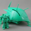 1/550 ララァ・スン専用モビルアーマー（エルメス）　レビュー