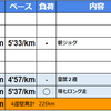 週報：第５週：別大の代わりの環七ロング走