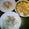 今日の夕食は外食♪(￣▽￣)