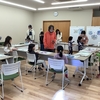 【写真日記】今年最初の「きりがみ＆きりくずアート」＠矢川プラス