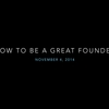 優れた起業家になる方法 (Startup School 2014 #13)