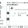 今日も１角でバカついてチグハグな競馬で５着。そして立て直し放牧へ。。。