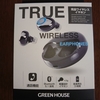 GREEN HOUSE TRUE WIRELESS EARPHONES GH-TWSB-BK　レビュー　