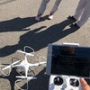 猛暑の中２日続けてのドローン調査でした。