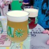 ベルギービールとトンテキ　お弁当は里芋のコロッケ