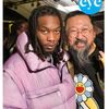 w offsetyrn ! at off____white show. wwd fedtan Paris, France