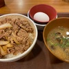 7月6日　77.6kg  すき家の牛丼