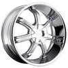 !!Sale Pacer Infiniti 20x9 Chrome Wheel / Rim 5x115 & 5x5 with a 15mm Offset and a 83.82 Hub Bore. Partnumber 783C-2901615