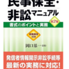 保全非訟マニュアル第２版　　６年ぶりの改訂で、来週発売です(^_^)