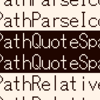 PathQuoteSpaces() の戻り値の型がモノによって異なっていて死亡