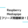 Raspberry PiでMediapipeの環境構築とBuild、Run【フリーズ問題解決】