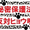 11/6(木)秘密保護法廃止！ロックアクション＠大阪　秘密法反対ヒョウ明し続けます！