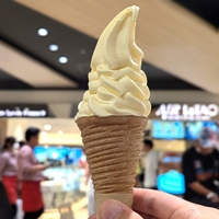 新千歳空港のルタオでチーズアイスクリーム「サンクフロマージュ」を実食