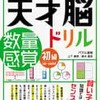 地味にいいなぁ「天才脳ドリル数量感覚」初級編、残りは分数のところ【年中娘】