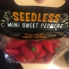 Seedless Mini Sweet Peppers：生でかじって食べても美味しいお野菜