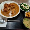 西川口の「あおき食堂」でチキンカツカレー定食を食べました🍛