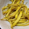 ＊言葉にならない、島にんじんの塩炒め