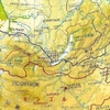 モンゴル五大河川と地勢