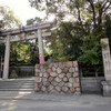 城を見守る太閤・秀吉公　大阪城豊國神社