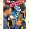 秋休みPacers追っかけツアーin Atlanta🏀その４：あの方のサインをゲットしました