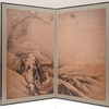 狩野芳崖《山水》