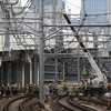 神田-秋葉原架線柱倒壊 in秋葉原・御徒町駅