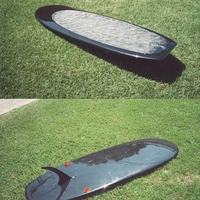 限定モデル　スタンドアップスプーンサーフボード　フレックステール