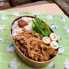 寝坊した日の豚コマの焼肉弁当