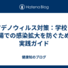アデノウィルス対策：学校・職場での感染拡大を防ぐための実践ガイド