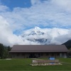 【Mt,ロブソン】雲の中からひょっこりひょ〜