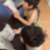 双子は、2人揃って読書！