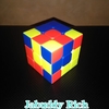 ルービックキューブで模様を作りました！　Rubik's Cube art design