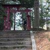 山里の神社に初詣、わがままなお願いをたくさんしてきました。(笑)