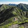 <山行記録> 南ア 聖岳・赤石岳・荒川三山縦走 3日目 〜百間洞から千枚小屋〜 2022.7.23