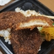 ソースかつ丼 ＋ ライスペーパーローストビーフサラダ