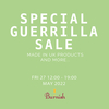 GUERRILLA SALE 開催のお知らせ