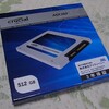 最悪のタイミングでSSD購入　crucial MX100（512GB）