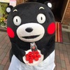 くまモン　「ゆうべにフェア」に出没