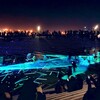 横浜【大さん橋】プロジェクションマッピングでクジラ現る