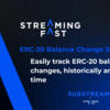 サブストリームの有効活用：ERC-20 Balance Changes Substreams