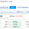 【適示開示】ストップ高でも買えた　エスケイジャパン(7608)3