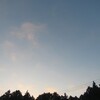今朝の月