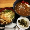 昔ながらのドライブインのカレー&#127835;と関西風ミニうどん(三重・伊賀市)