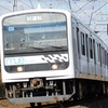 総武本線で試運転中の209系mue-train