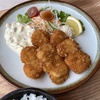 オホーツク温泉 ホテル日の出岬のレストランで帆立フライ定食