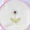 マーニ刺繍に挑戦する☆花☆